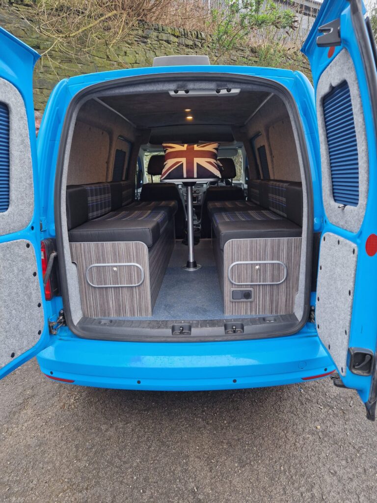 Vw caddy maxi micro van conversion - Freedom Van Conversions